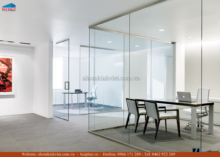 Vách kính cường lực 10ly Vách kính cường lực 10ly